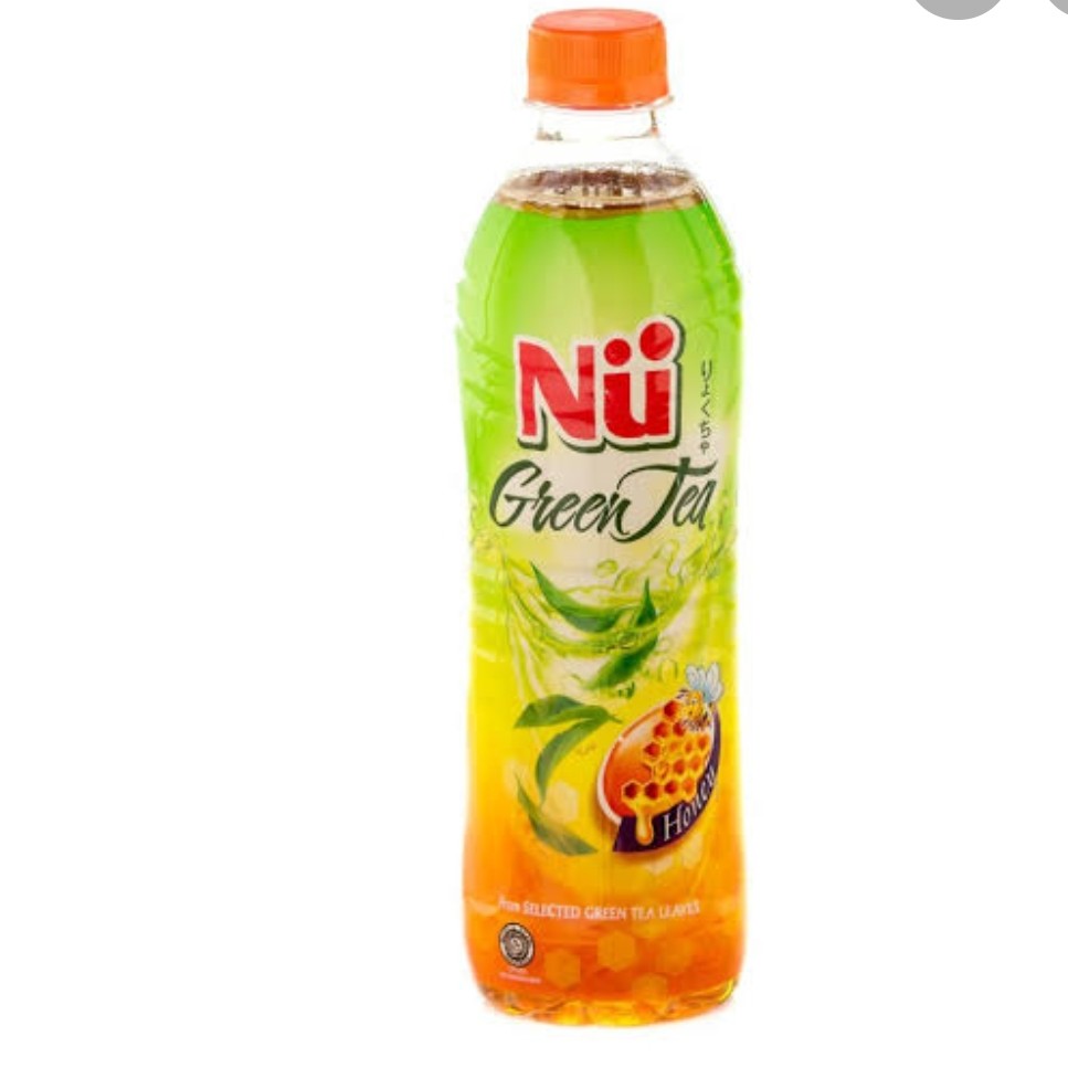 Nu Green Tea Madu Botol 330ml