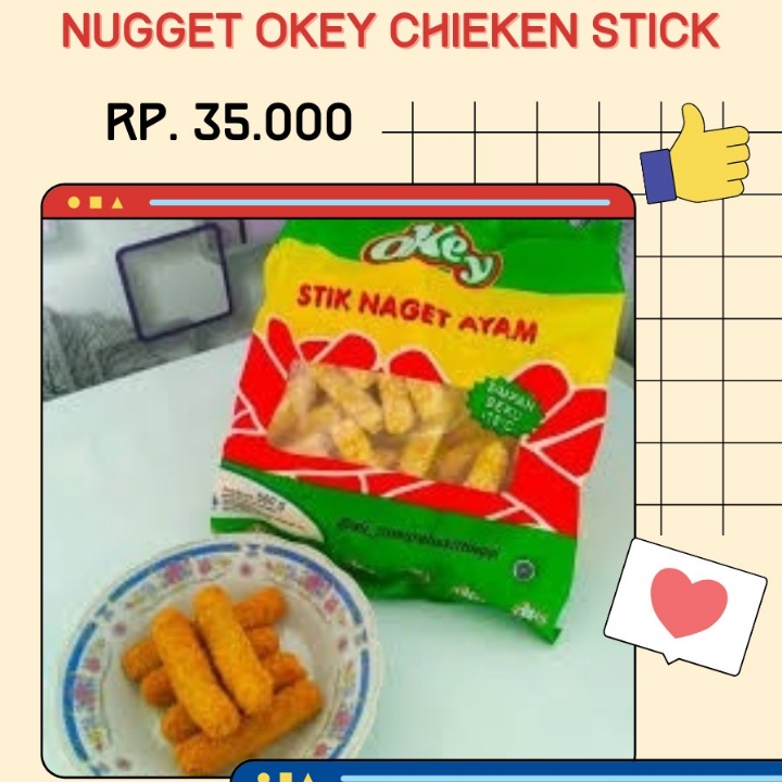 Nugget Okey chieken stick