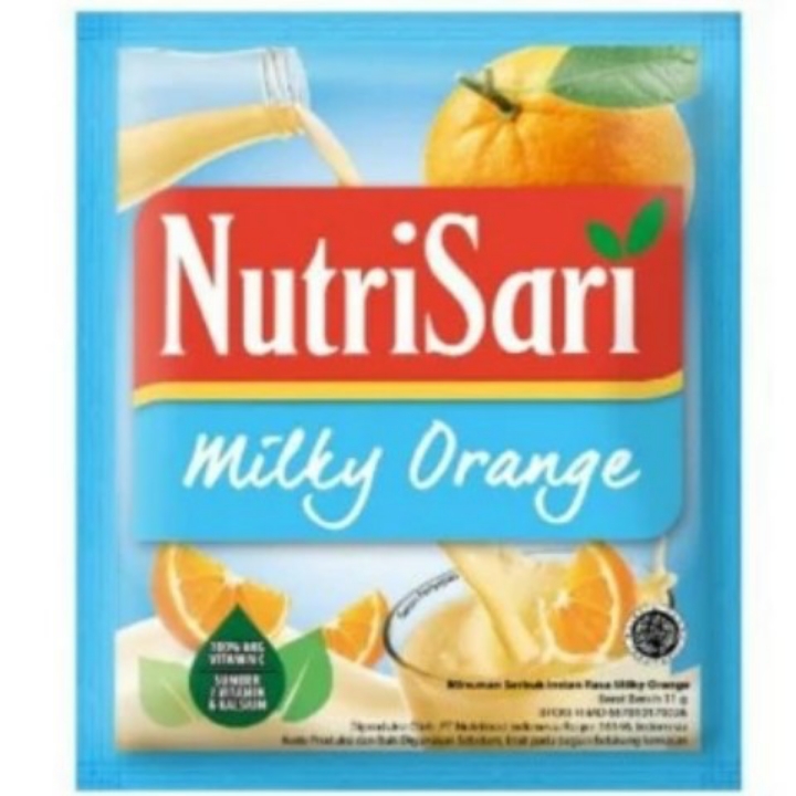 Nutri Sari Milky Orange Sachet