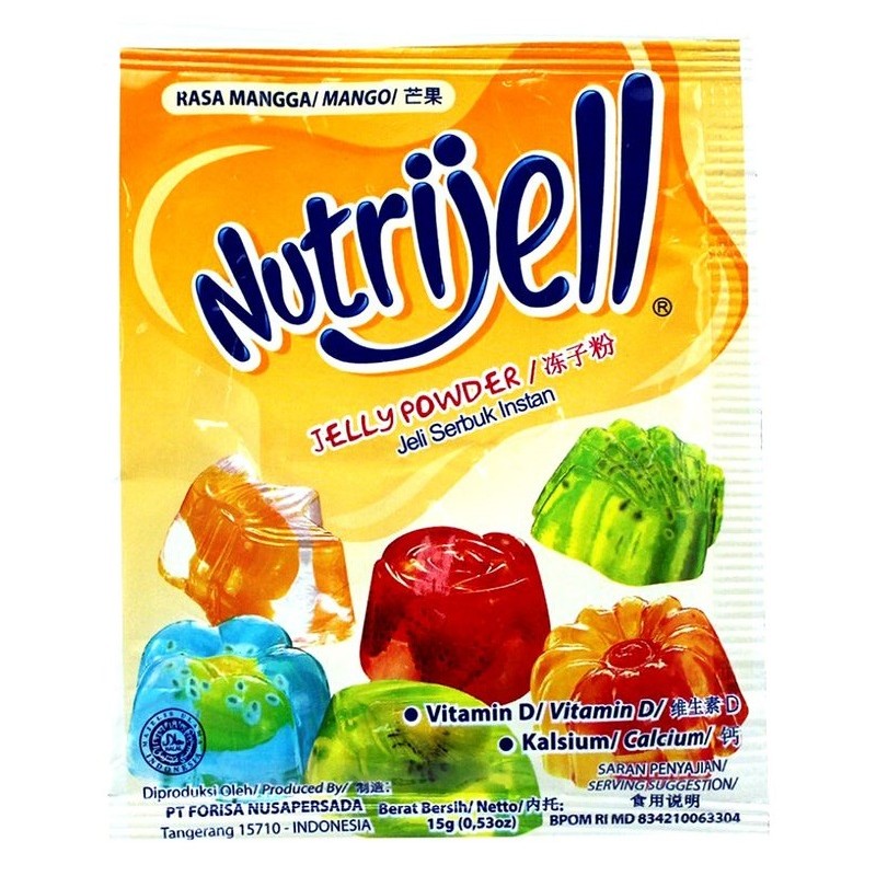 Nutrijell Jelly Powder Rasa Mangga 15gr