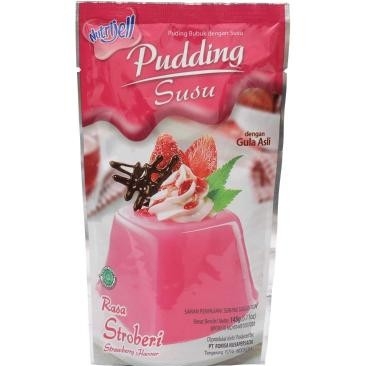 Nutrijell Pudding Susu Stroberi 145g