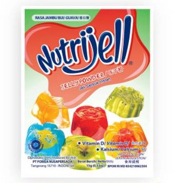 Nutrijell Rasa Jambu Kemasan 10gr