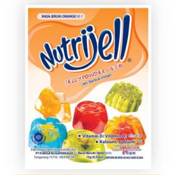 Nutrijell Rasa Orange Atau Jeruk Kemasan Ekonomis