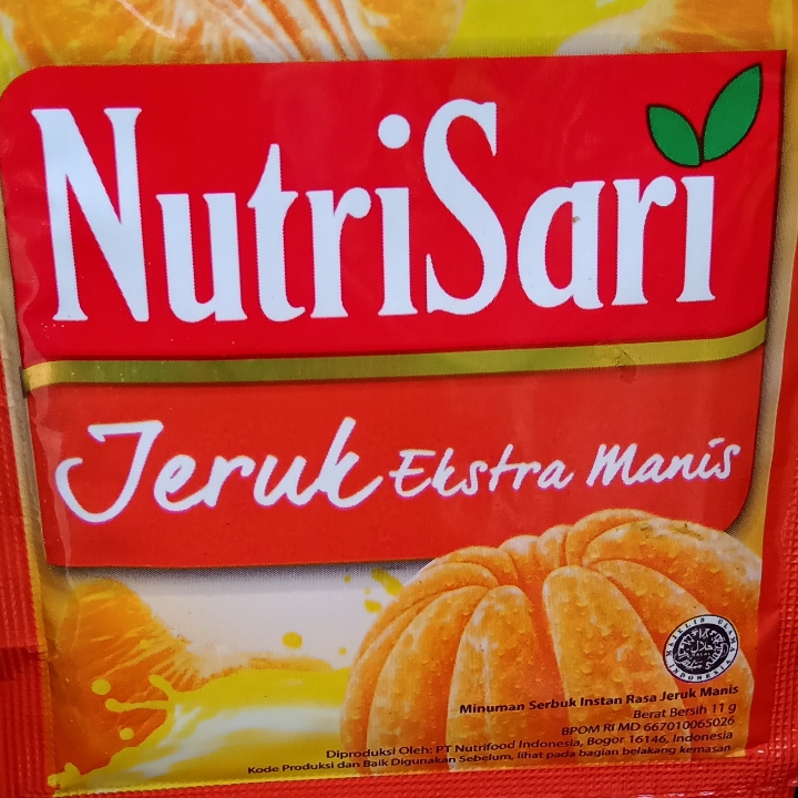 Nutrisari Jeruk Extra Manis 