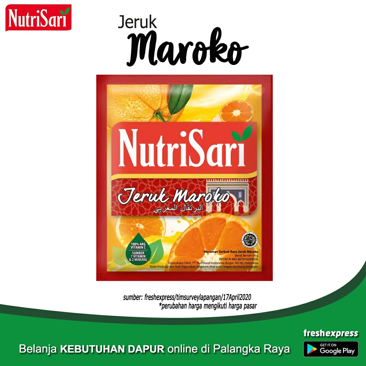 Nutrisari Jeruk Maroko