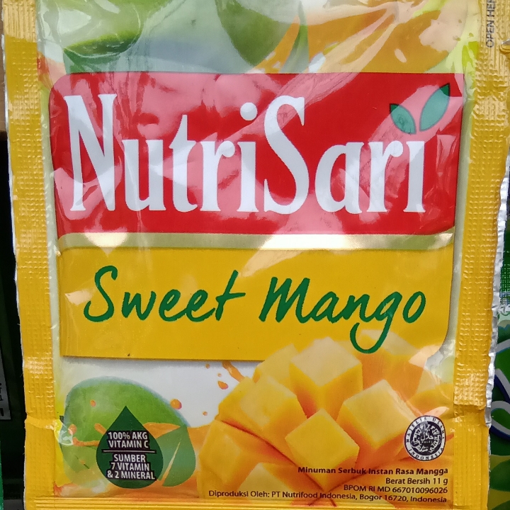 Nutrisari Sweet Mango 