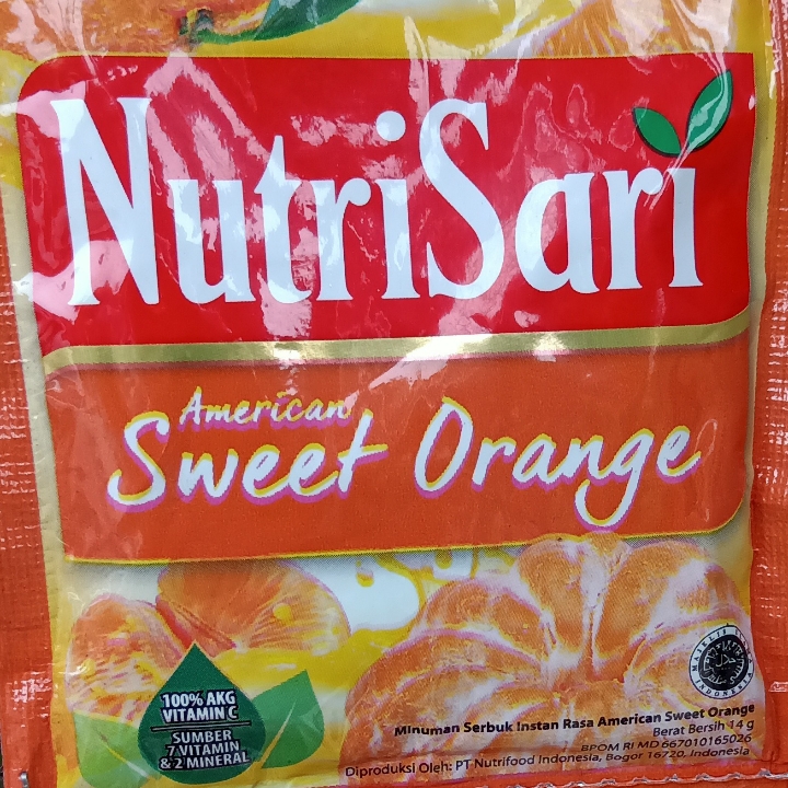 Nutrisari Sweet Orange