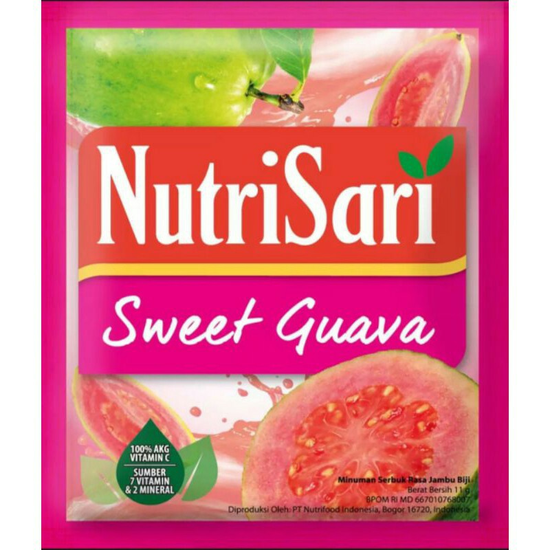 Nutrisari sweet guava 11g