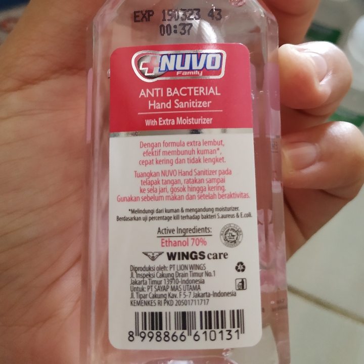 Nuvo Handsanitizer 50 Ml 3