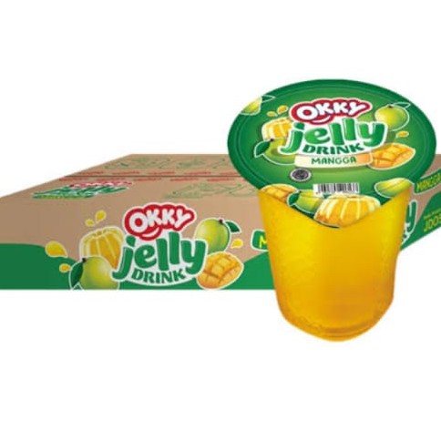 OKKY JELLY DRINK MANGGA CUP 180 ML