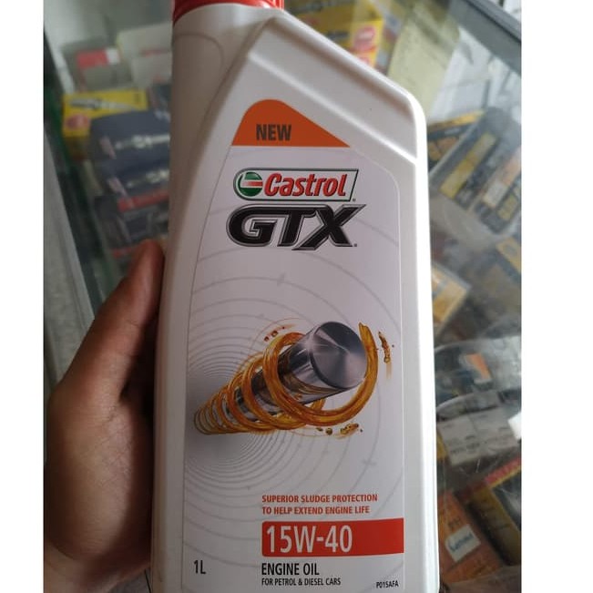 OLI MESIN GTX BENSIN 1 LITER MERK CASTROL PER UNIT