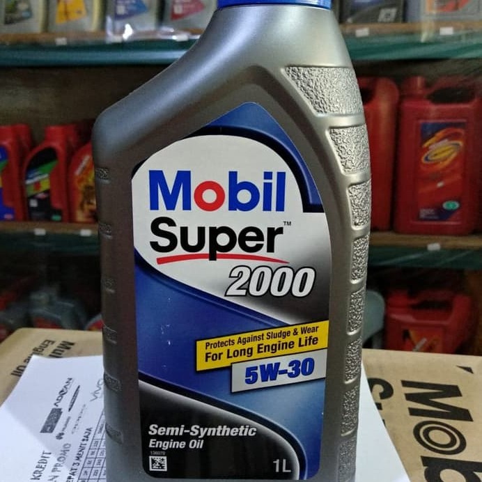 OLI MESIN MOBIL SUPER 2000 PREMIUM 1 LITER MERK MOBIL PER UNIT