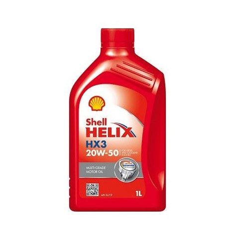 OLI MESIN SHELIX HX3 1 LITER MERK SHELL PER UNIT