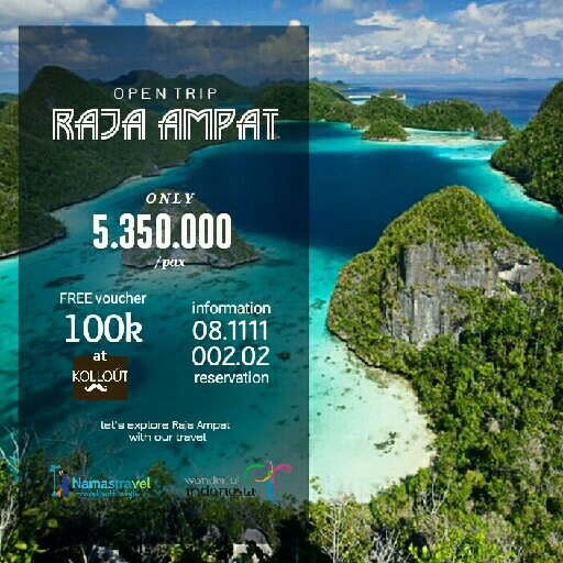 OPEN TRIP RAJA AMPAT