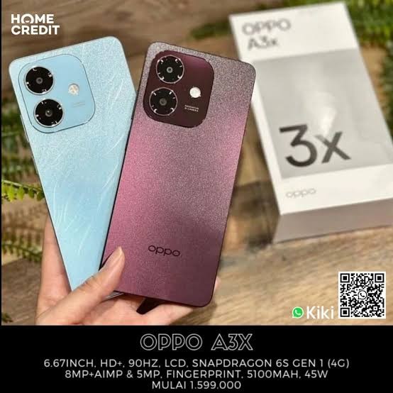 OPPO A3X RAM 4GB INTERNAL 128GB 3