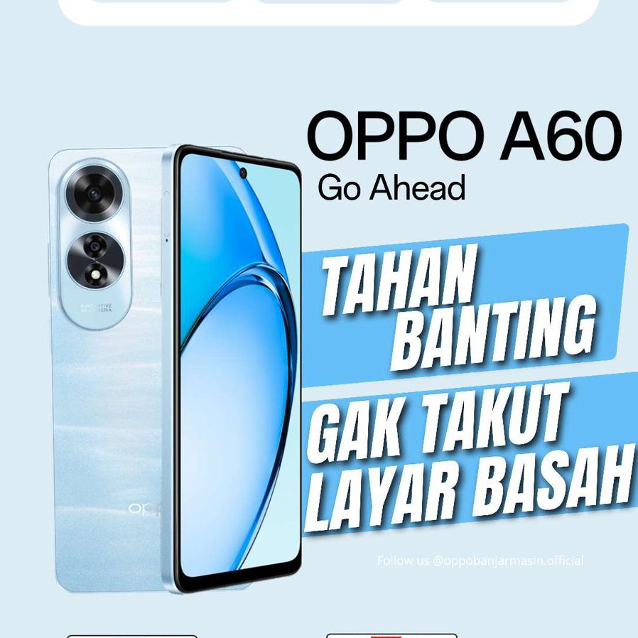 OPPO A60 RAM 8GB MEMORI 256GB