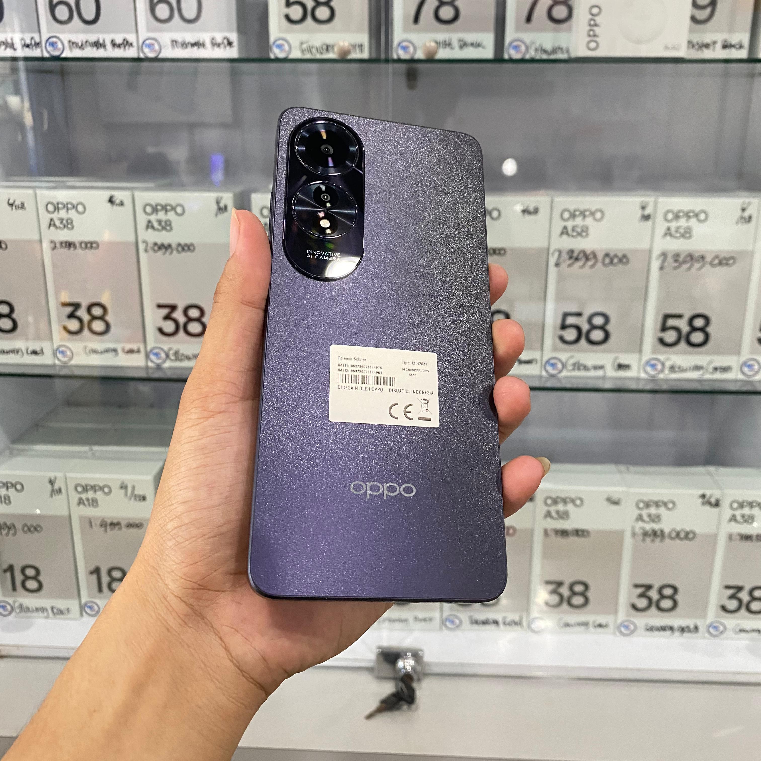 OPPO A60 RAM 8GB MEMORI 256GB 3