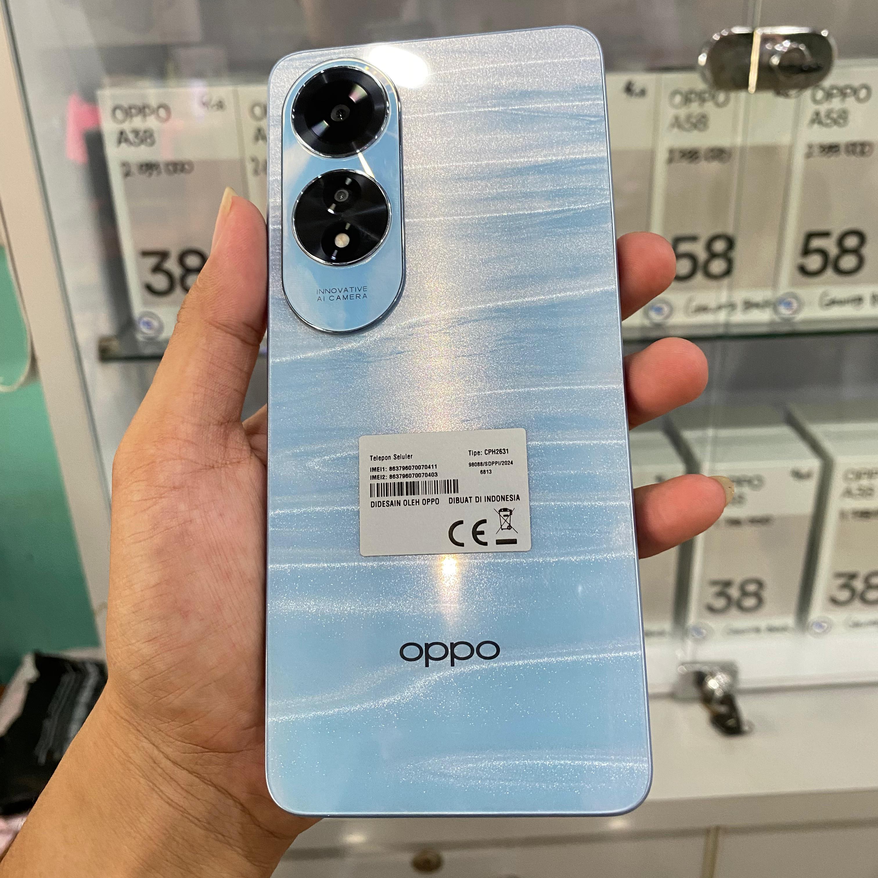 OPPO A60 RAM 8GB MEMORI 256GB 4