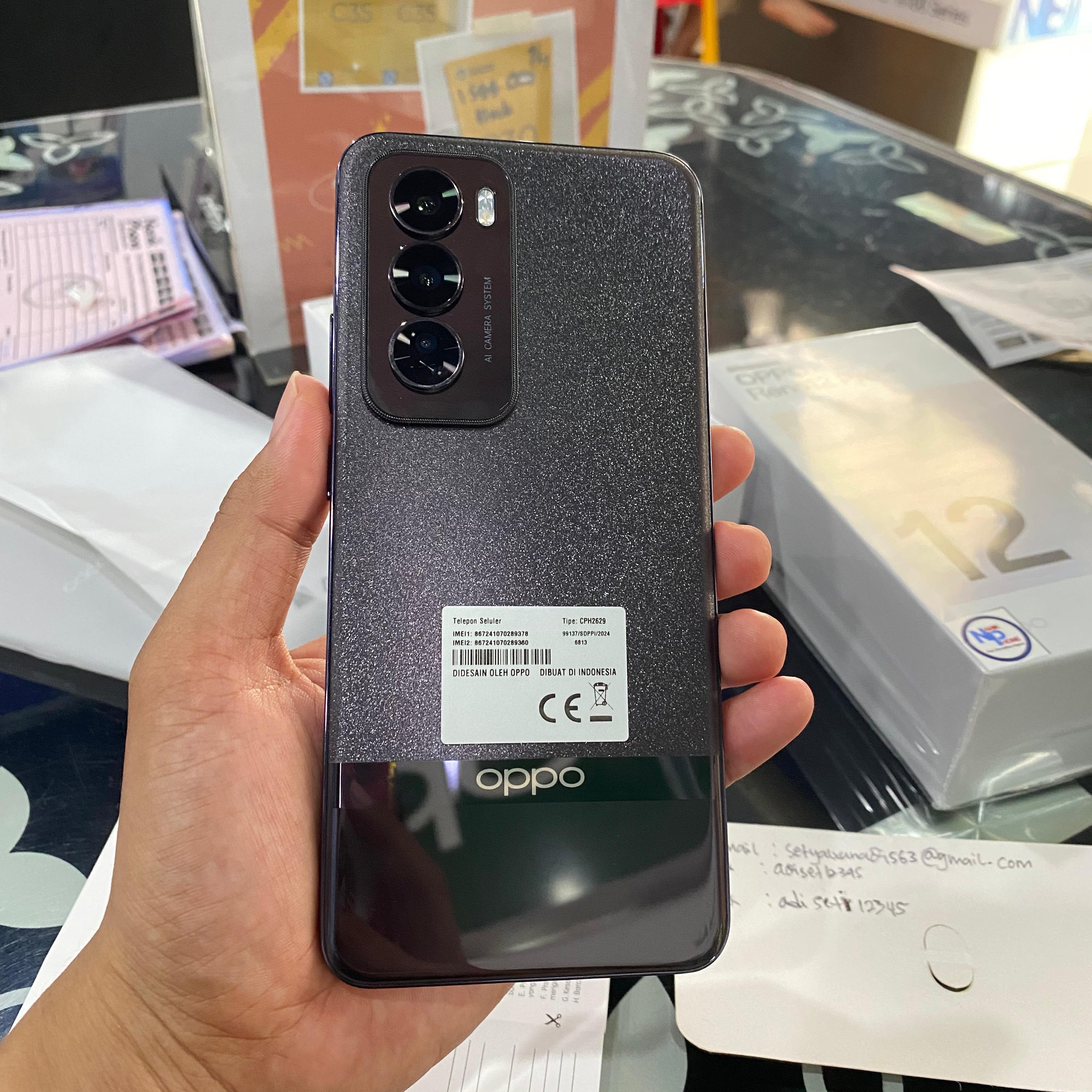 OPPO RENO 12 PRO 5G RAM 12 GB ROM 512GB 4