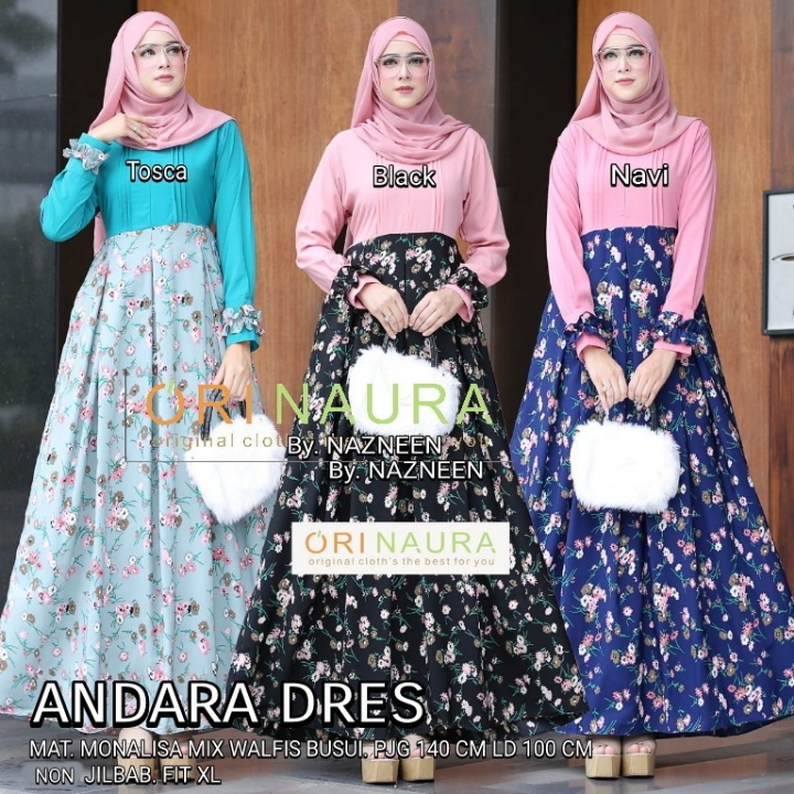 ORIGINAL BY NAURA ANDARA DRESS