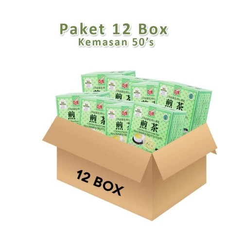 OSK Japanese Green Tea 50s paket 12 box