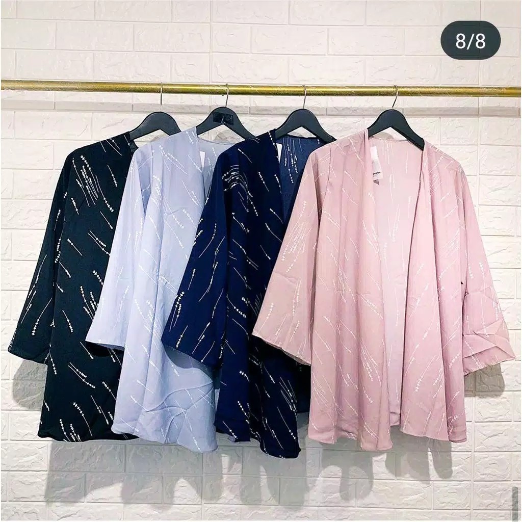 OUTER CARDIGAN MILIA  CARDI MOTIF ILALANG