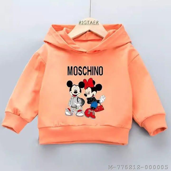 OUTERWEAR ANAK PEREMPUAN SWEATER MOSCHINO FLEECE 2