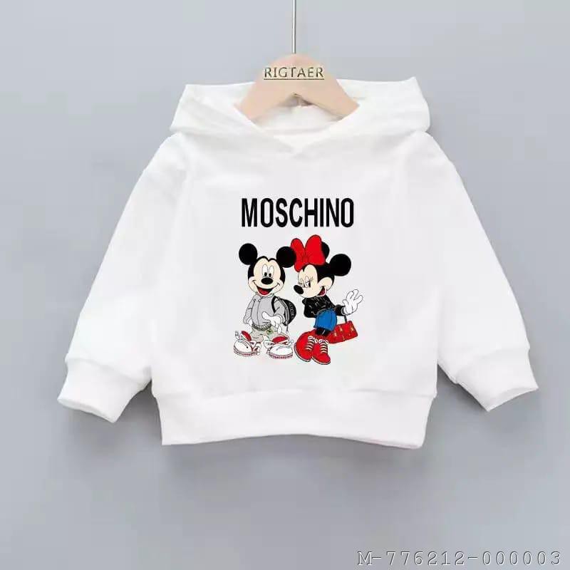 OUTERWEAR ANAK PEREMPUAN SWEATER MOSCHINO FLEECE 4