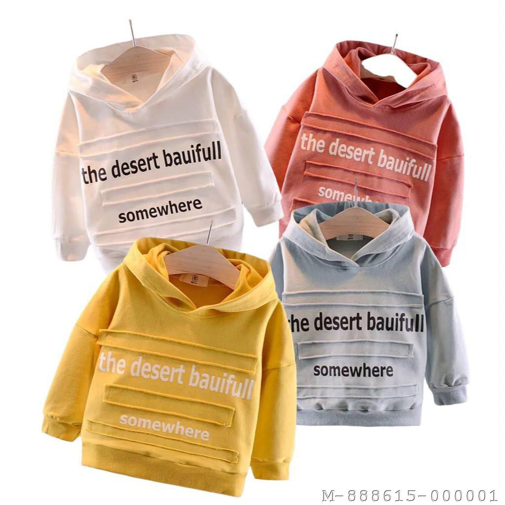 OUTERWEAR ANAK UNISEX HOODIE DESERT FLEECE