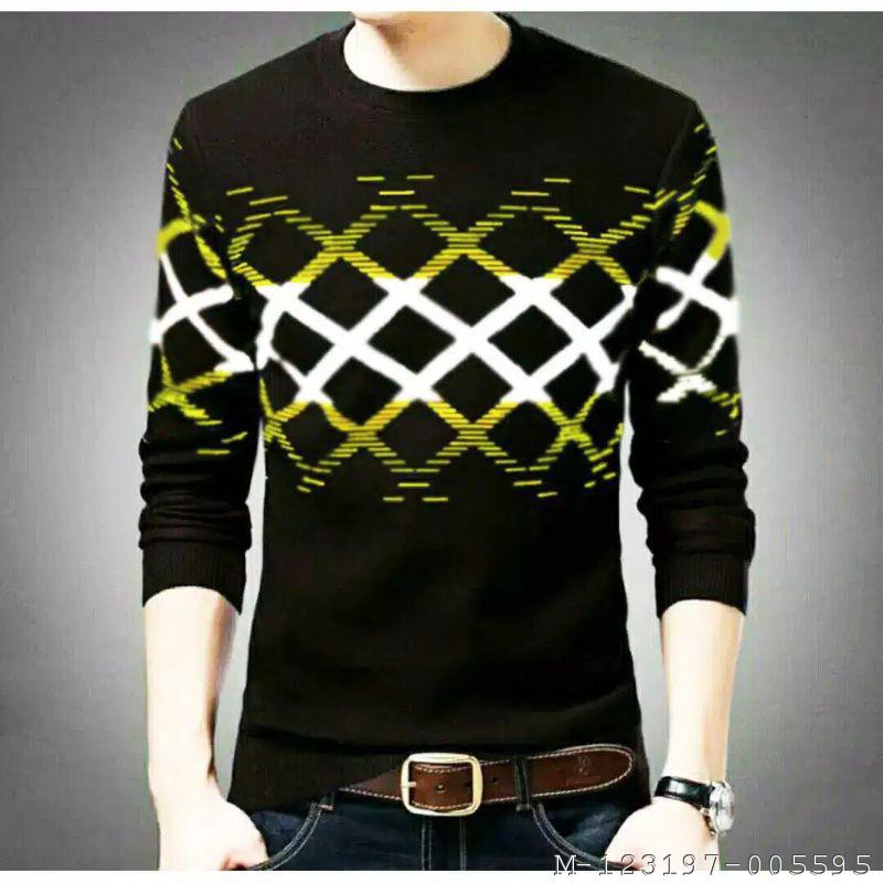 OUTERWEAR PRIA SWEATER RAJUT TRIBAL