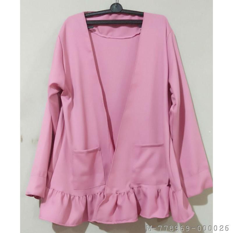 OUTERWEAR WANITA RUFFLE CARDI 2