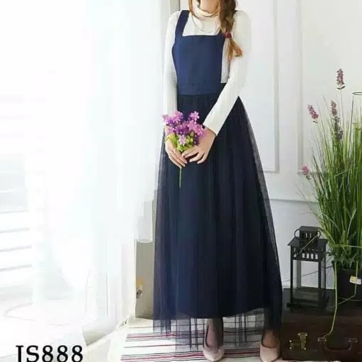 OVERALL RITA MIDI OUTER ROK TUTU MOSCREPE PREMIUM 3