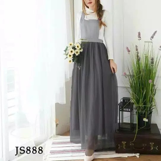 OVERALL RITA MIDI OUTER ROK TUTU MOSCREPE PREMIUM 5