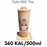 B4 - Oats milk tea mixue