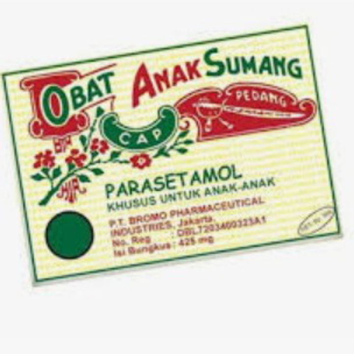 Obat Anak Sumang Cap Pedang