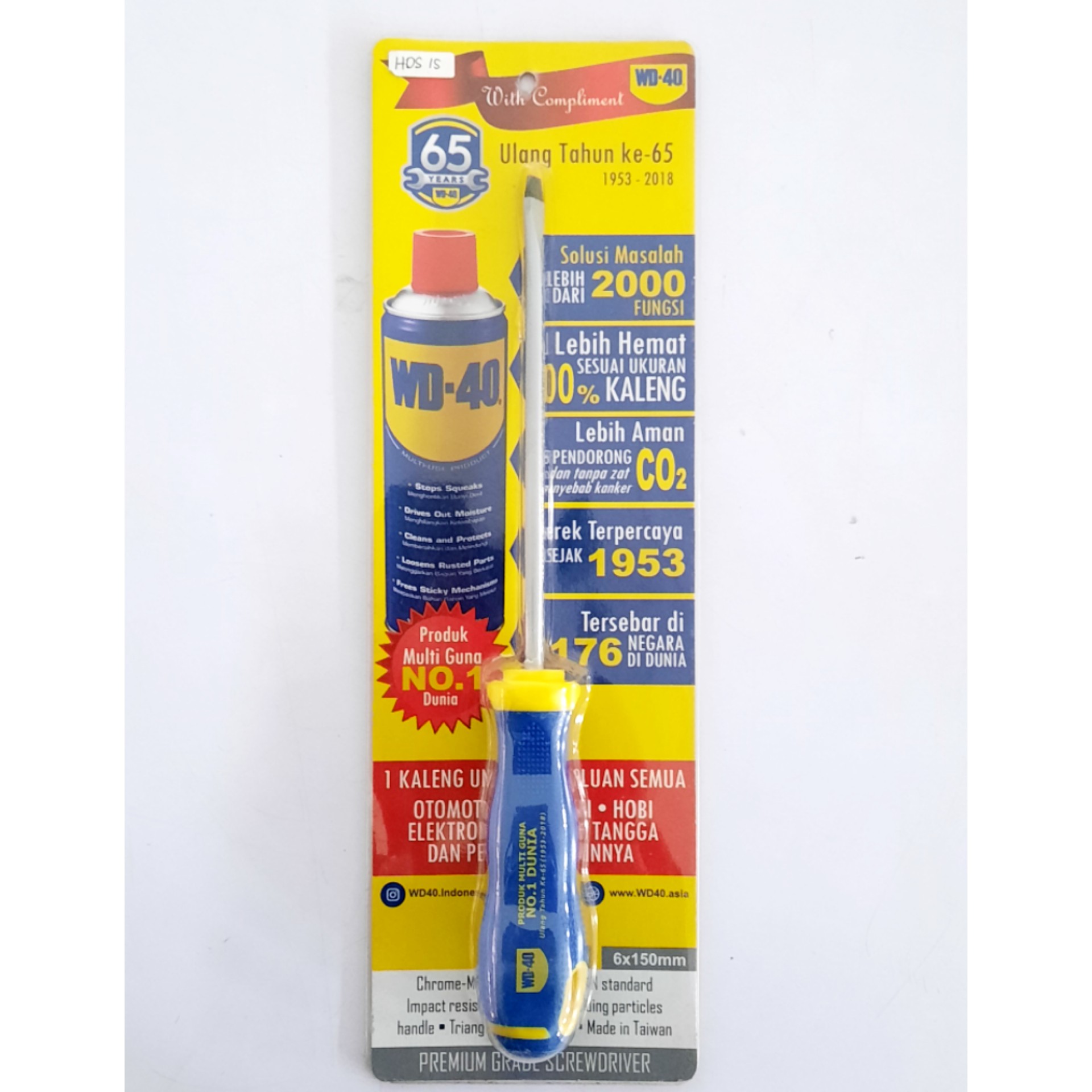 Obeng - 6mm WD-40 3