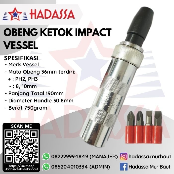 Obeng Ketok Impact Vessel