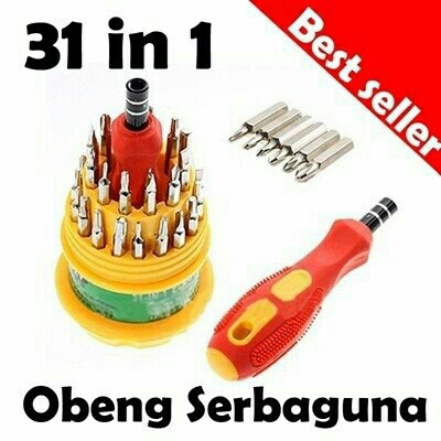 Obeng Set Multifungsi 31 In 1