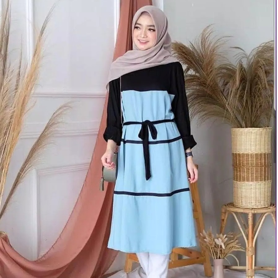 Ocha Tunik  Baju Atasan Muslim  Tunica Best Seller 2