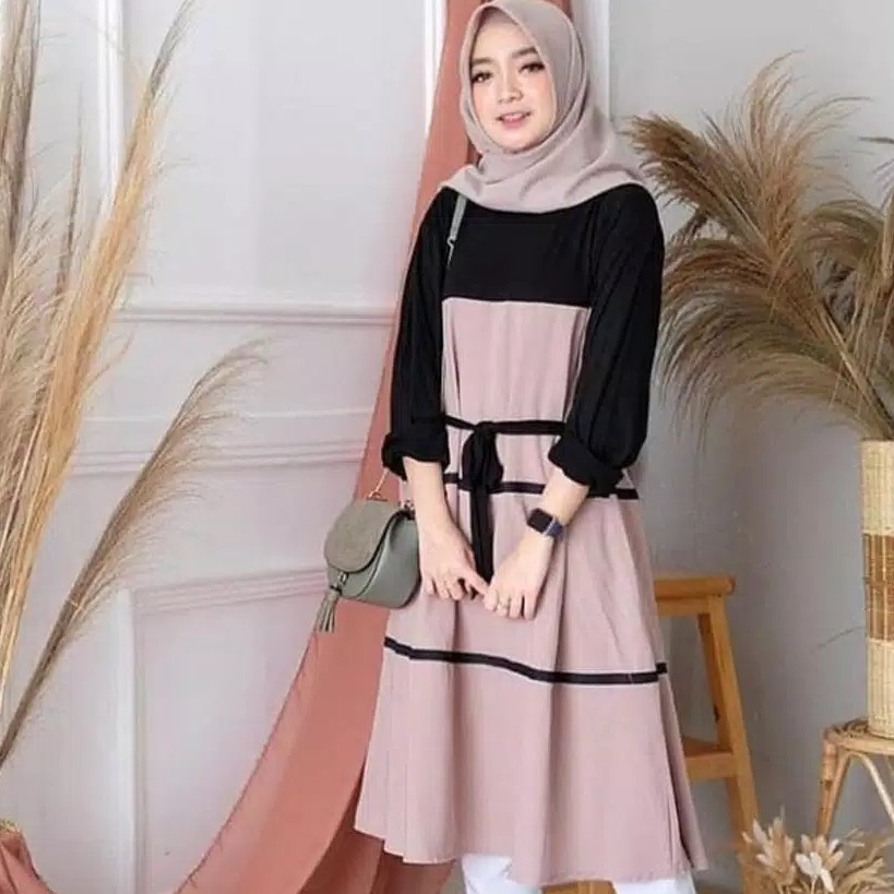 Ocha Tunik  Baju Atasan Muslim  Tunica Best Seller 4