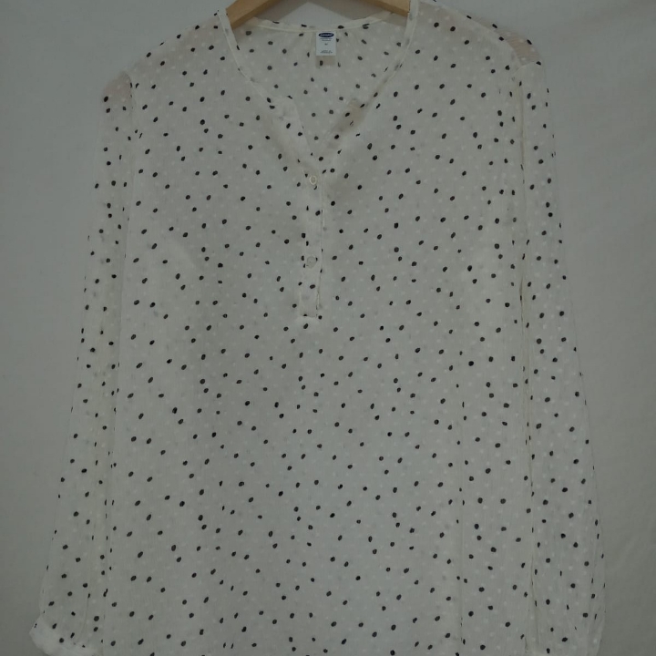 Old Navy Blouse Poka