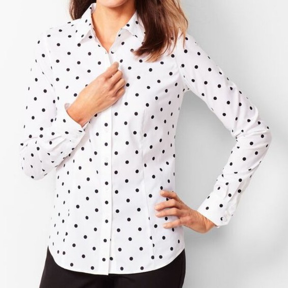 Old Navy Kemeja Polka Long-sleeve