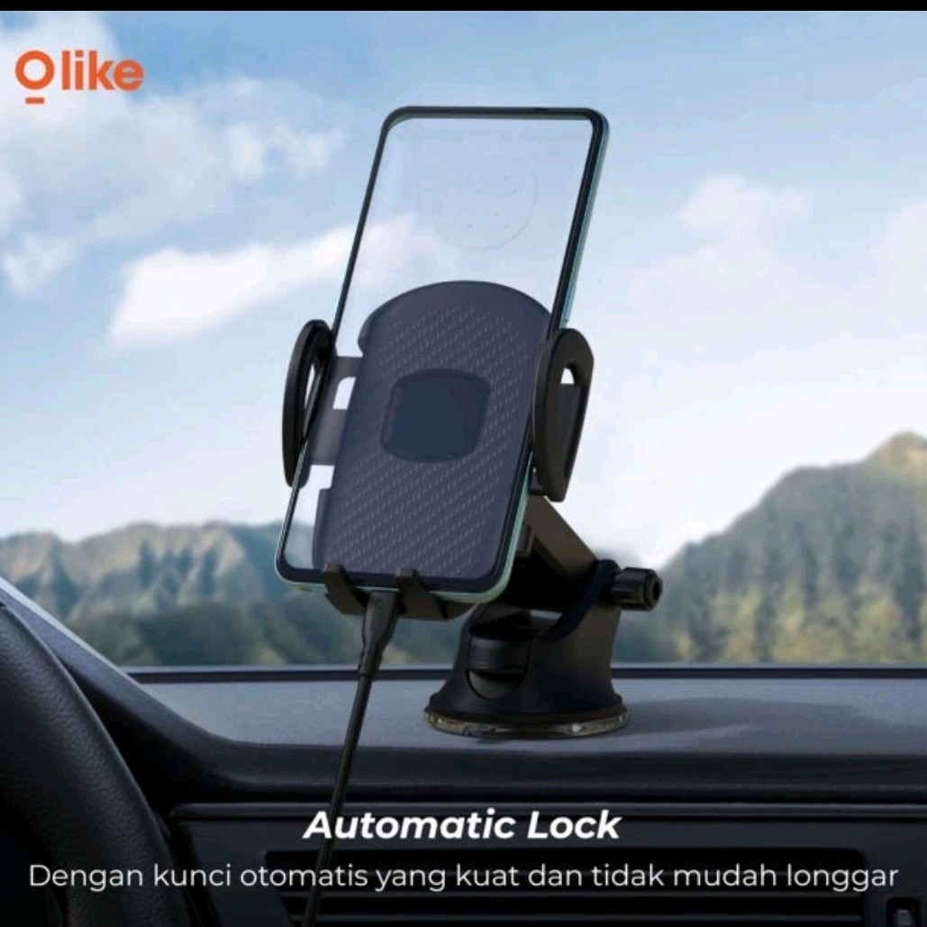 Olike Flexibel Dan Sturdy Car Handphone Holder HC1 2