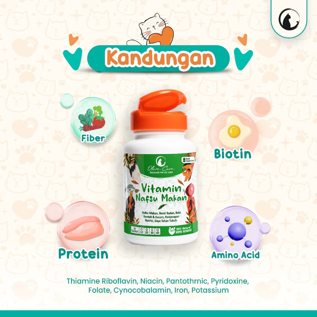 Olive Care Vitamin Nafsu makan 3