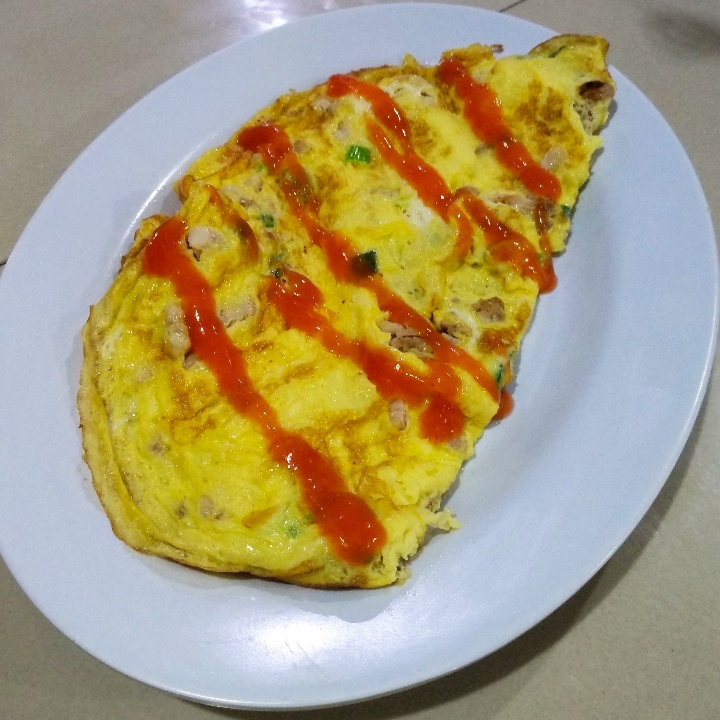 Omelet Ayam 