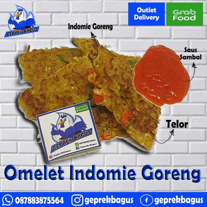 Omelet Indomie Goreng