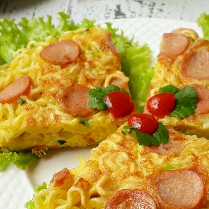 Omelet Mie Sosis