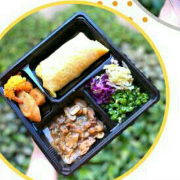 Omurice japanese box