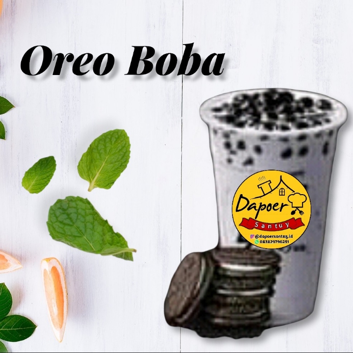 Oreo Boba