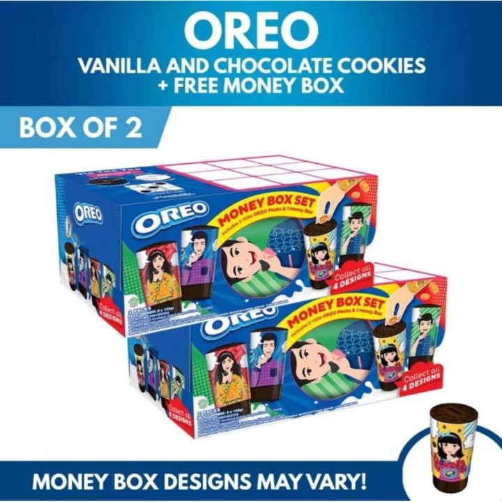 Oreo Box Isi 2 Free Celengan